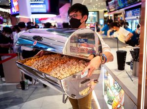 Serbuuu... Bioskop di Thailand Tawarkan Makan Popcorn Sepuasnya