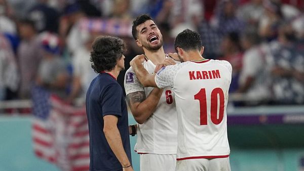 Tangis Pemain Iran Usai Dikalahkan AS di Piala Dunia 2022