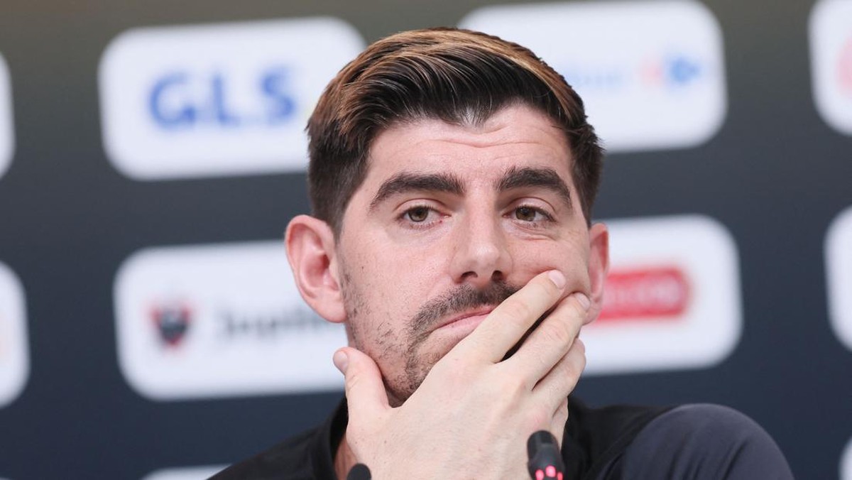 Kiper Real Madrid, Thibaut Courtois. (Foto: BELGA MAG/AFP via Getty Images/BRUNO FAHY)