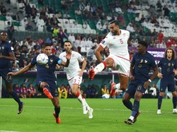 Babak I Selesai, Tunisia Vs Prancis Tanpa Gol