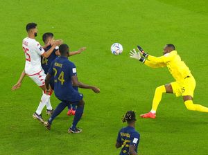 Gol Tunisia ke Gawang Prancis Dianulir, Australia Masih Aman
