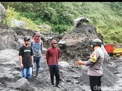 Banjir Lahar Hujan Jangkau Sungai Woro Klaten, BPBD Ingatkan Penambang