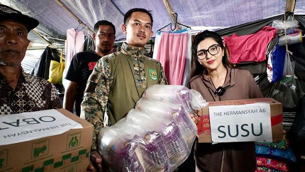 Nggak Banyak Omong! Aksi Nyata Ashanty Beri Bantuan ke Korban Gempa Cianjur