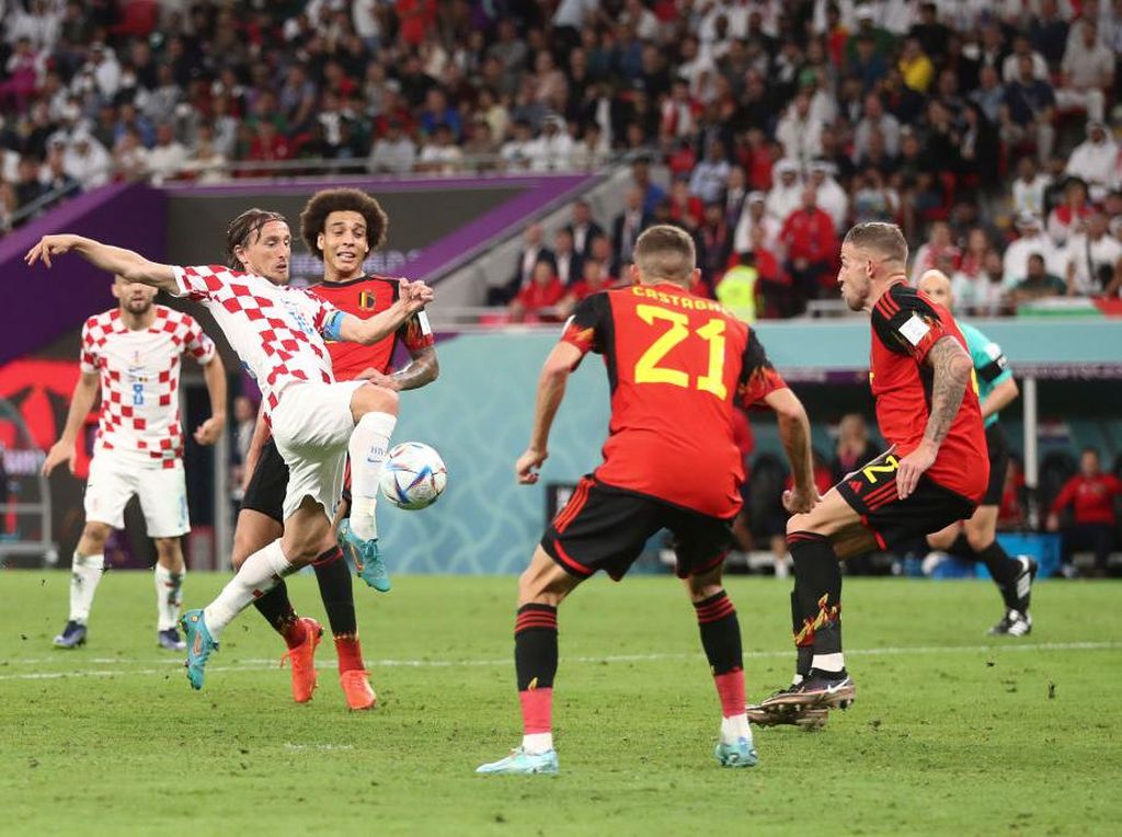 Kroasia Vs Belgia Selesai 0-0, Modric Cs Lanjut Lukaku Cs Out!