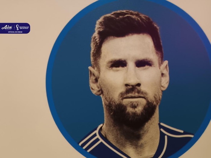 Lionel Messi laporan Aice