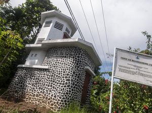 Melihat Menara Air Peninggalan Belanda di Lebak Banten