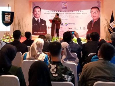 Menteri BUMN Erick Thohir Hadiri Pengukuhan Pengurus MPPI