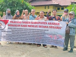 Kondisi Terkini Nakes Asahan yang Jalan Kaki Menuju Istana Negara