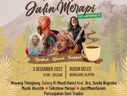 Info Lur! Pekan Budaya Jalin Merapi 3 Desember di Deles Klaten