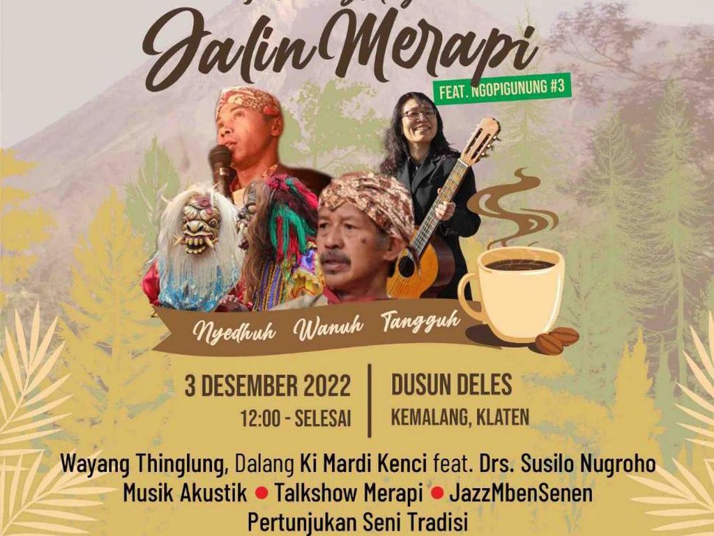Info Lur! Pekan Budaya Jalin Merapi 3 Desember di Deles Klaten Info Lur! Pekan Budaya Jalin Merapi 3 Desember di Deles Klaten