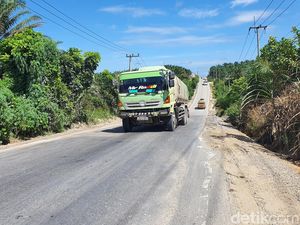 Rute Tour de Siak Rusak dan Bergelombang