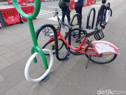 Program Sepeda Sewa yang Dibesut Anies Baswedan Tinggal Kenangan