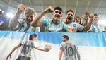 Suka Cita Suporter Argentina Usai Messi Cs Lolos 16 Besar Piala Dunia