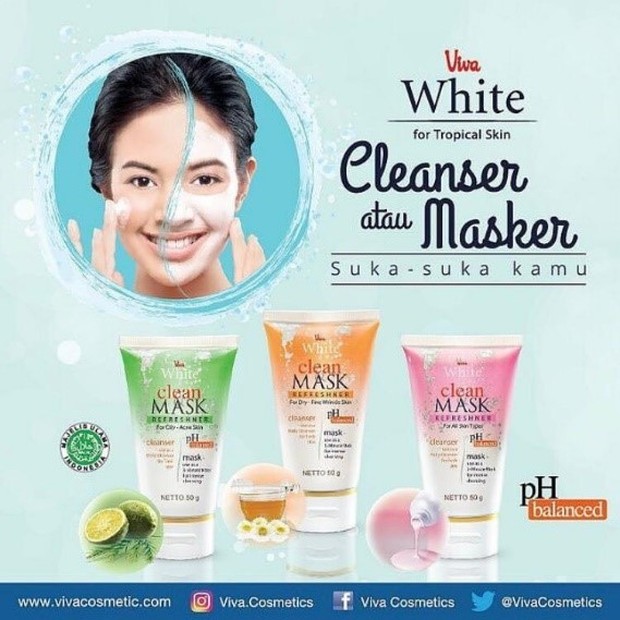 Wajah glowing tanpa bikin kantong kering, 4 skin care pertama yang wajib dimiliki dari kosmetik Viva ini!