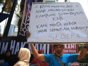 JakPro Sayangkan Warga Korban Gusuran Duduki Kampung Susun Bayam