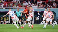 Kroasia vs Belgia merupakan salah satu mathcday terakhir Grup F Piala Dunia 2022. Laga tersebut digelar di Stadion Ahmad bin Ali, Al Rayyan, pada Kamis (1/12/22) malam WIB.