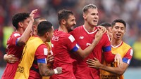 Sedangkan Kosta Rika finis di posisi juru kunci dengan raihan tiga poin.
