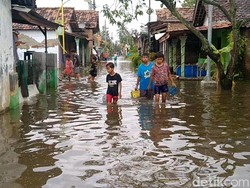 Air Laut Pasang Picu Banjir di Kota Pekalongan, 2 Kelurahan Terendam