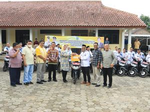Bupati Serang Fasilitasi Motor Dinas 29 Tenaga Kerja Sosial Kecamatan