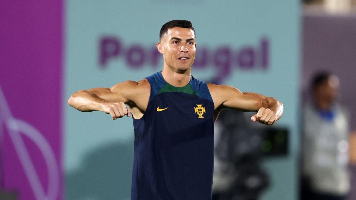 Cristiano Ronaldo pindah ke klub Arab Saudi, Al Nassr (Foto: Getty Images/Mohamed Farag)