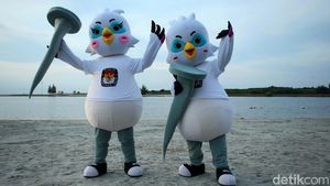 Jalak Bali Sura dan Sulu Jadi Maskot Pemilu 2024