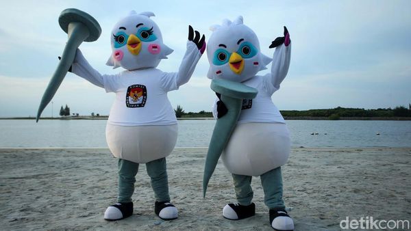 Jalak Bali Sura dan Sulu Jadi Maskot Pemilu 2024