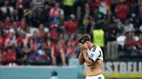 Jerman kalah selisih gol atas Spanyol yang berada posisi kedua mendampingi Jepang.