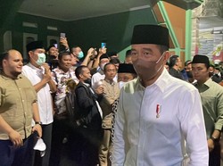Jokowi Takziah ke Rumah Duka Ferry Mursyidan Baldan