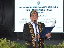 Lantik Pejabat di Desa, Gus Halim Ingatkan Tugas Utama Melayani Desa