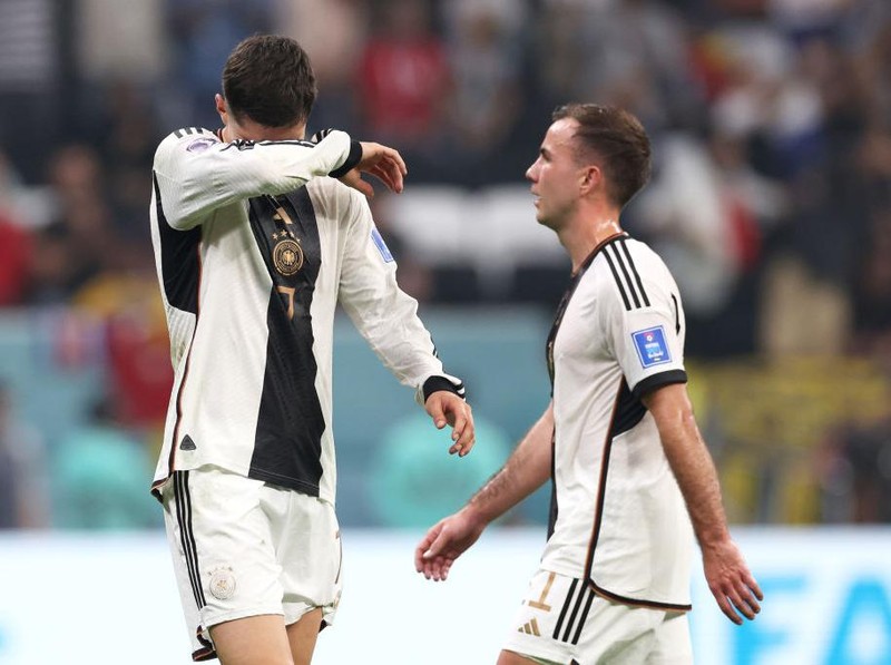 AL KHOR, QATAR - DECEMBER 01: Kai Havertz of Germany looks dejected after their sides' elimination from the tournament during the FIFA World Cup Qatar 2022 Group E match between Costa Rica and Germany at Al Bayt Stadium on December 01, 2022 in Al Khor, Qatar. (Photo by Alexander Hassenstein/Getty Images)