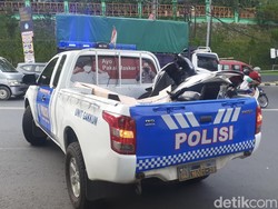 Truk Seruduk Motor di Depan Pasar Jrakah Semarang, 1 Orang Tewas