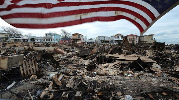 Melihat Lagi Ganasnya Badai Sandy Lumat AS 10 Tahun Lalu