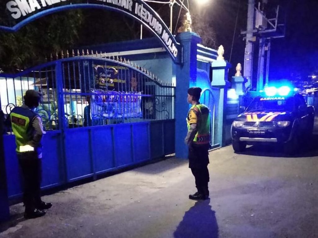 Polisi Gencarkan Patroli Cegah Pembobolan SDN di Jombang
