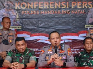 Kapolres Madina-Dandim Tepis Viral TNI Jemput Paksa Mafia Tambang dari Polres