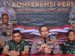 Kapolres Madina-Dandim Tepis Viral TNI Jemput Paksa Mafia Tambang dari Polres