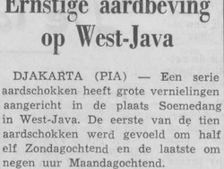 Kala Gempa Rusak Ratusan Rumah di Sumedang 1955