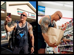 The Rock Dulu Sering Curi Cokelat di 7-Eleven, Kini Traktir Pengunjung
