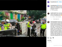 Polisi Mulai Tilang Manual Lagi!