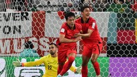 Korea Selatan baru bisa membalas pada menit ke-27. Kim Young-gwon sukses memanfaatkan situasi sepak pojok untuk membobol gawang Portugal.