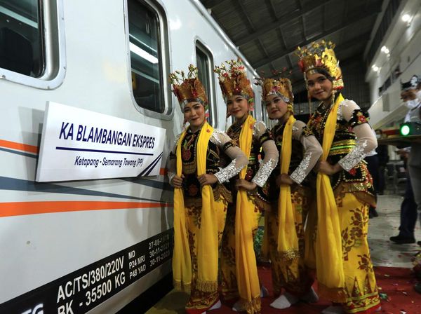 Asyik... KAI Resmi Buka Relasi Jalur Ekspres Banyuwangi-Semarang