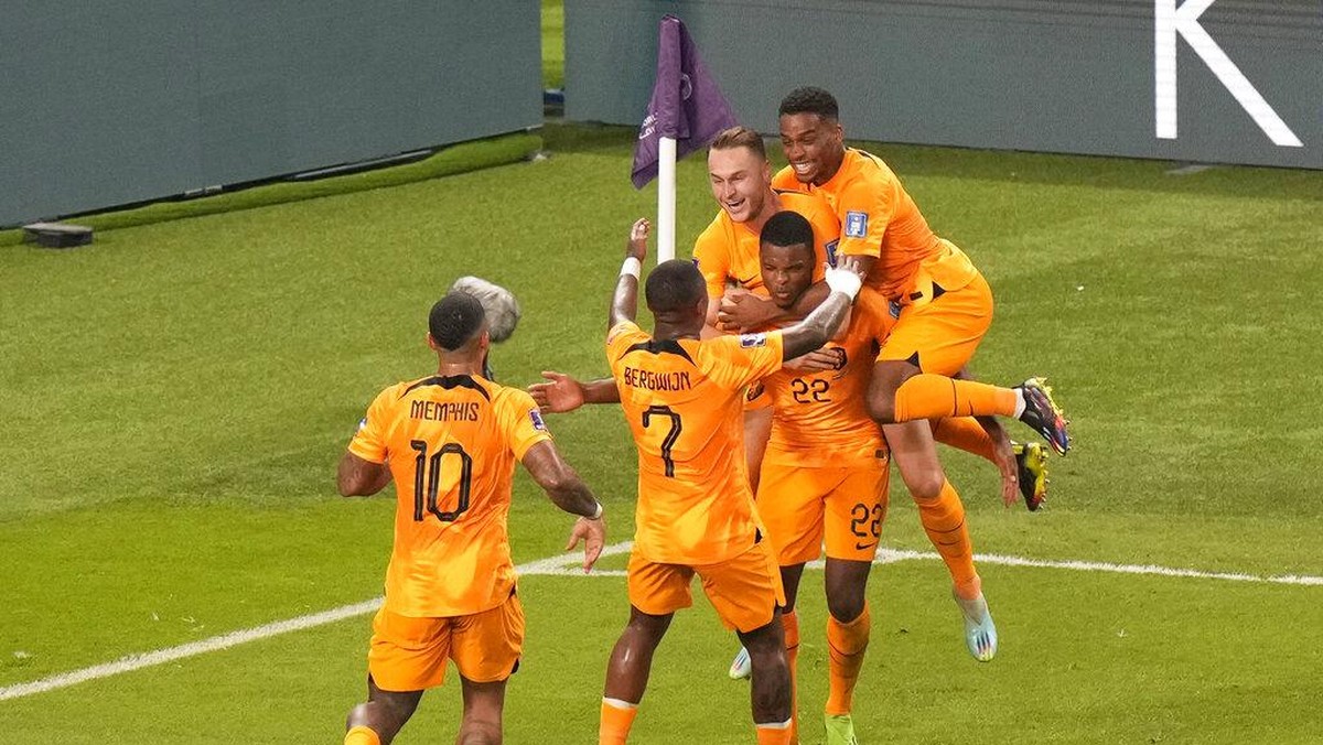 Belanda mengalahkan Amerika Serikat 3-1 di Babak 16 Besar Piala Dunia 2022 (AP/Luca Bruno)