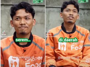 Hii!!! Driver Ojol Ini Dibuat Nyasar Saat Antar Makanan Pukul 12 Malam