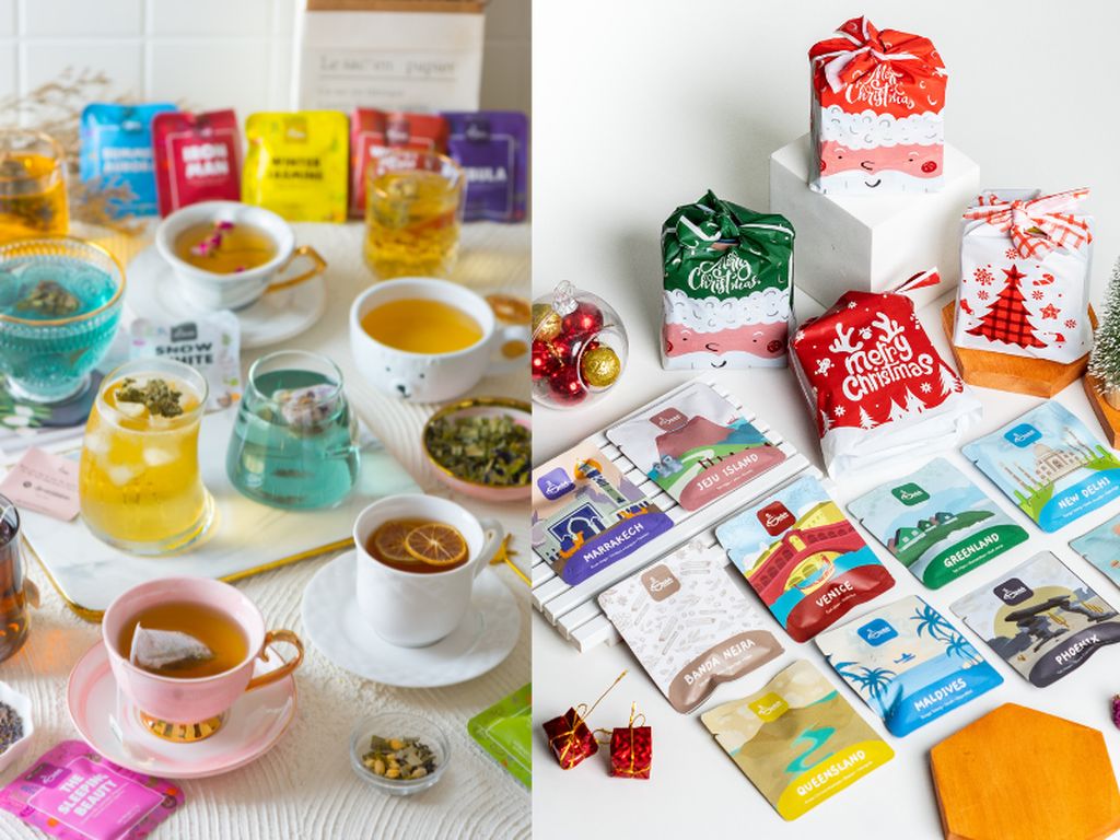 Estetik! Teh Artisan Dibuat dengan Kayu Manis dan Bunga Telang Estetik! Teh Artisan Dibuat dengan Kayu Manis dan Bunga Telang