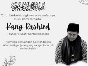 Innalilahi, Kang Rashied Pendiri Musafir Center Indonesia Meninggal Dunia