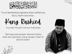Innalilahi, Kang Rashied Pendiri Musafir Center Indonesia Meninggal Dunia
