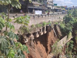 Ini Rekayasa Lalin Imbas Jalan Lintas Bogor-Sukabumi Terancam Amblas