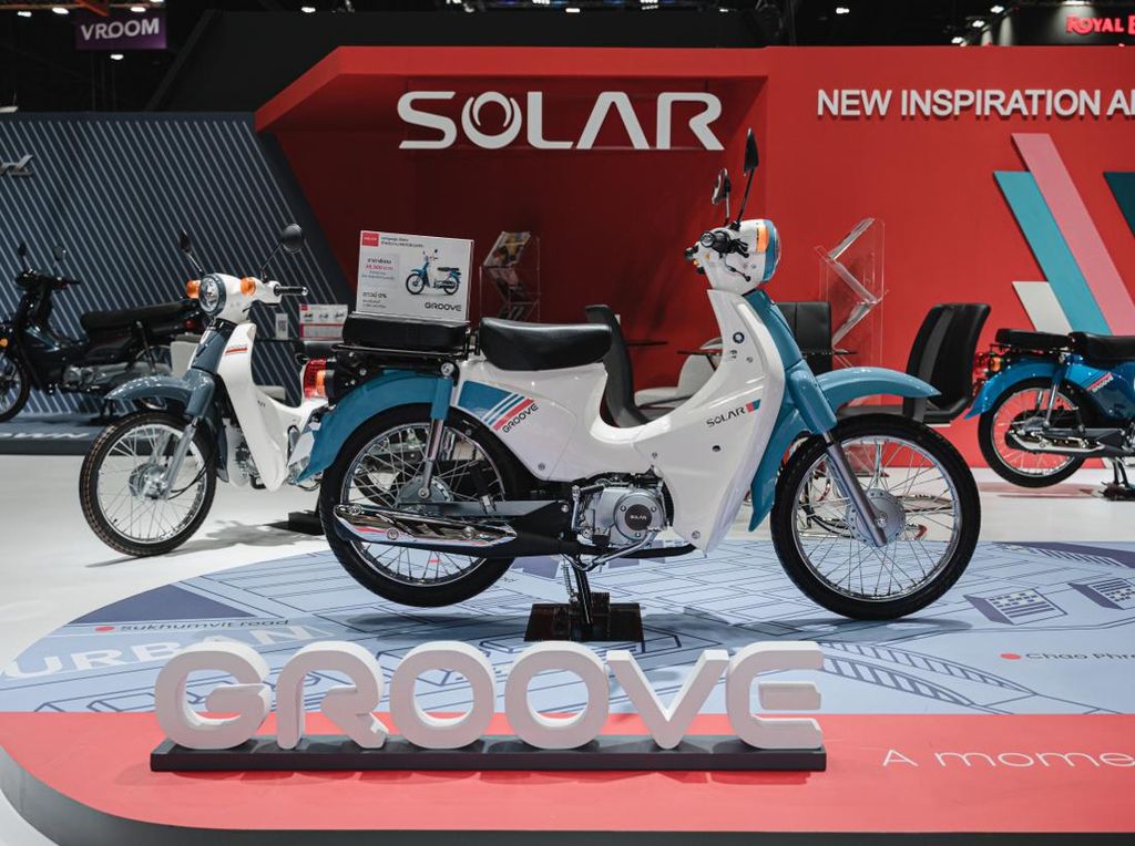 Murmer! Solar Groove, Motor Ala Supercub C125 Dijual Rp 17 Jutaan Murmer! Solar Groove, Motor Ala Supercub C125 Dijual Rp 17 Jutaan
