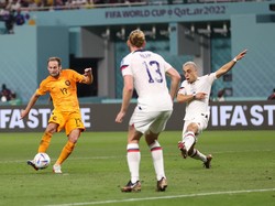 Terbaru, Belanda kalahkan Amerika Serikat di babak 16 besar Piala Dunia 2022, Sabtu (3/12) malam WIB. Tim Oranje menang 3-1 (Getty Images)