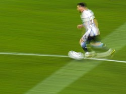 Setelah unggul 1-0, Argentina masih mengontrol kendali permainan. AP Photo/Manu Fernandez.