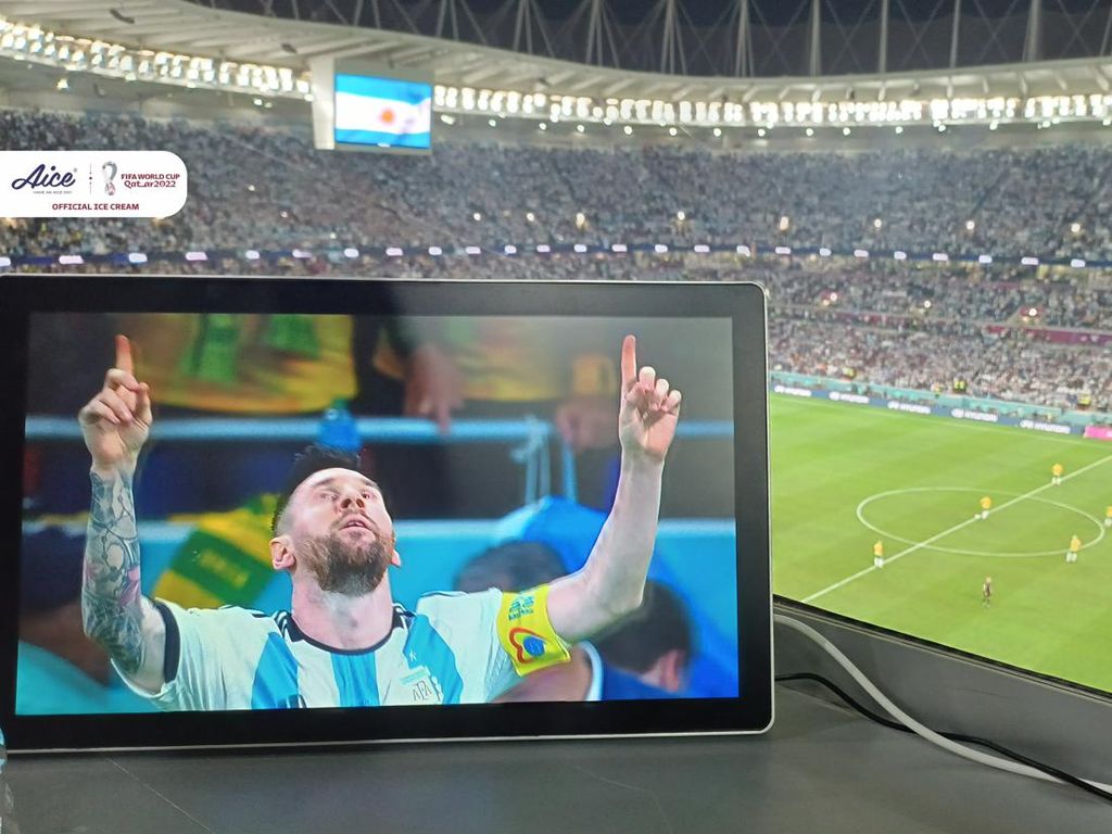 Akhirnya Nonton Langsung Lionel Messi dan Argentina!
